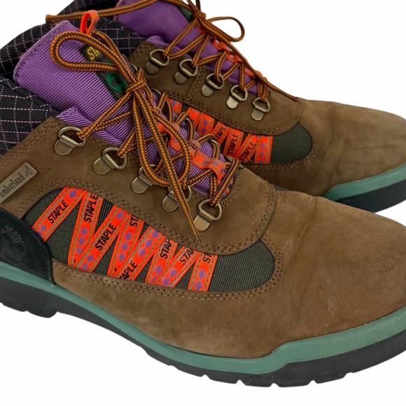 The Timberland x Staple Men’s Chukka Field Boots Size 9.5 - Picture 2 of 9